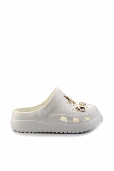 Bambi White Women's Slippers K 04445410059