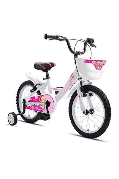 Gokidy Hello Girl 16" Çocuk Bisikleti Beyaz