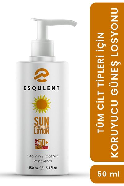 Esqulent Yüksek Korumalı Güneş Losyonu Spf 50 Cildinizin Uva / Uvb Güneş Işın...