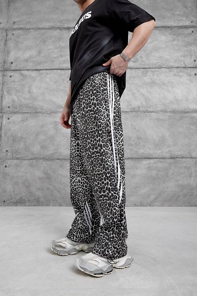 NOMARC Trening negru cu model Paisley