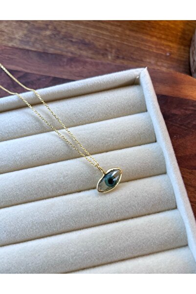 Miltonia Göz Nazar Tasarım 925s Gümüş Kolye