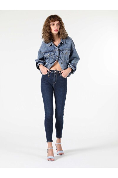 Colin's 760 Dıana Super Slim Fit Yüksel Bel Dar Paça Kadın Denim Jean Pantolon