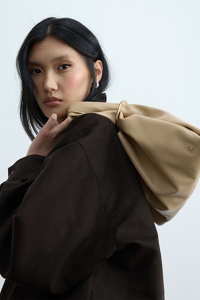 Suud Collection Beige Olgi Accessory Bag