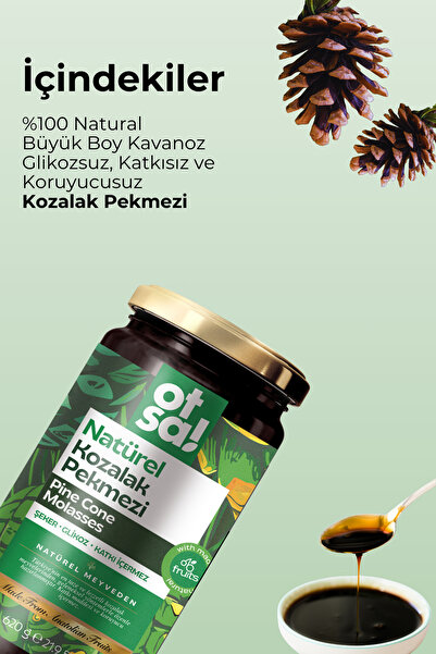 Otsa Natürel Kozalak Pekmezi 620g