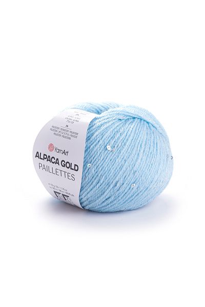 Yarnart Παλέτες Alpaca Gold - Μπλε νήμα όργανο χειρός (Πλεκτό νήμα) 9305