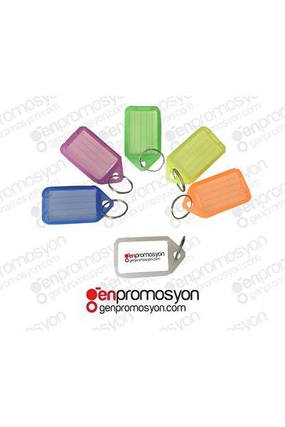 Gen Promosyon 1000 Adet Emlakçı Anahtarlık - Logo / Yazı Baskılı [KARIŞIK]