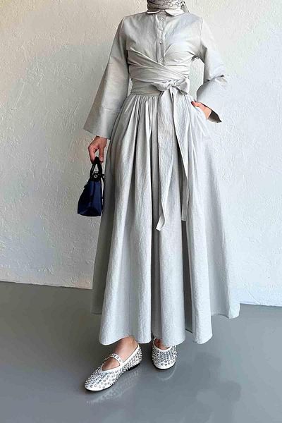 Moca Valencia Gray Double Suit Set