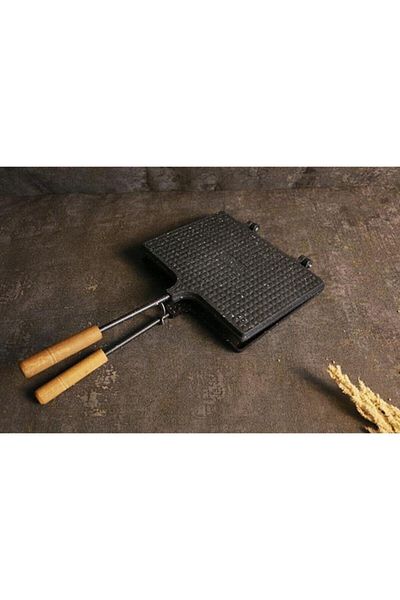 Bonera Cast Iron Stove Top Toaster with Granite Effect