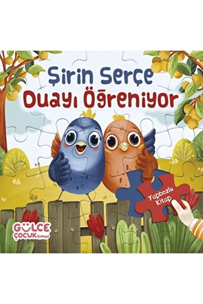 Gülce Kitap Şirin Serçe Duayı Öğreniyor - Yapbozlu Kitap 4