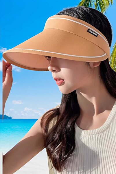 Uniquetrenders Жіночий капелюх з широкими полями, захистом від ультрафіолету та регульованим козирком
