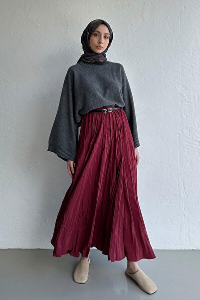 Genel Markalar Crush Etek Bordo