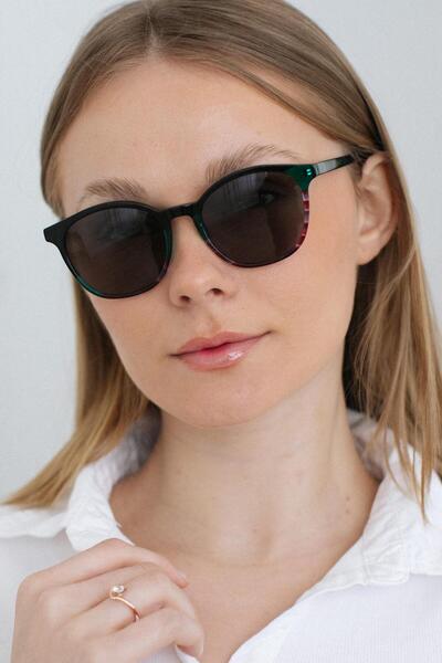 Bilge Karga Gymir Green Multicolor Black Güneş Gözlüğü