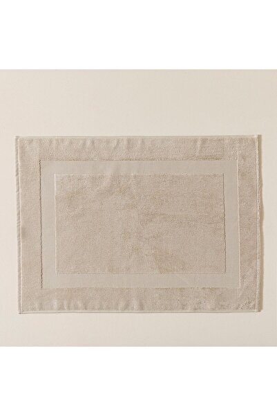 Chakra Frame Ayak Havlusu 50x70 cm Bej