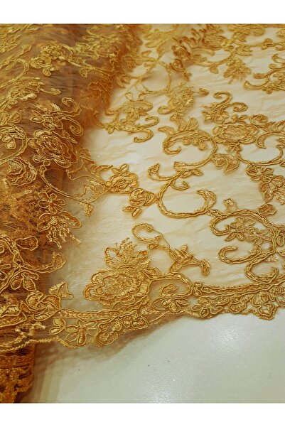 Safir Kumaş Elbiselik Abiyelik Kordone Dantel 2.70 Metre