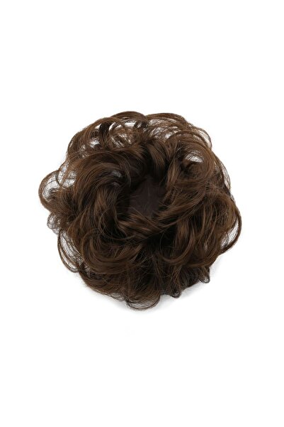 rüyam satış Pratik Saçlı Lastikli Topuz Tokası Açık Kumral