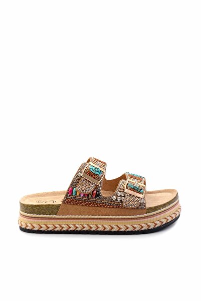 Guja Camel Kadın Terlik K04185010387
