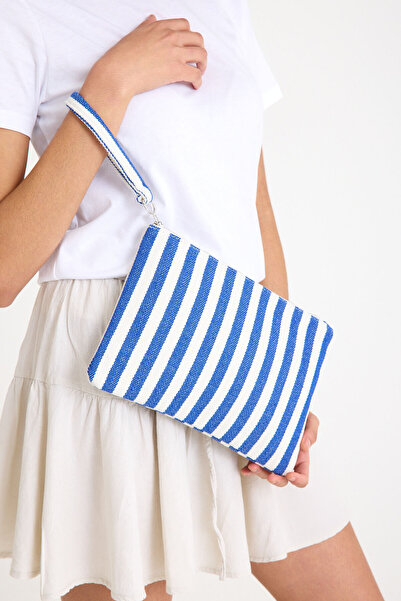 Hedwig Design Преміум 1. Якість Жіноча бавовняна тканина з підкладкою на блискавці Кольорова сумочка-клатч