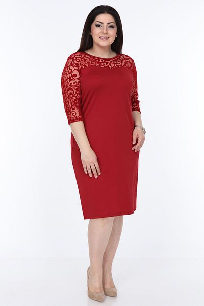modayız Rochie burgundă 26c-1030