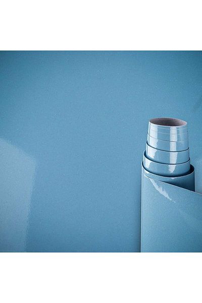AWNIC Tapet Awnic, PVC, albastru, 300 x 40 cm
