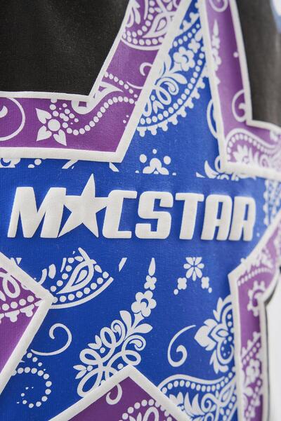 Machinist Ανδρικό μπλουζάκι Macstar Flame Printed Oversize Ecru