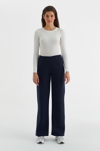 MARKALİSTE Navy Blue Basic Tracksuit - Three Thread
