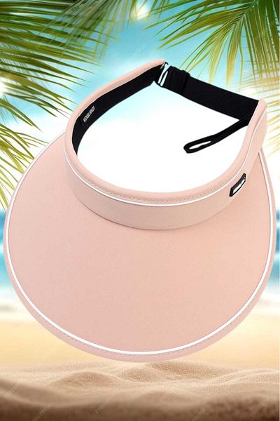 Uniquetrenders Women's Wide Brim UV Protection Adjustable Visor Hat