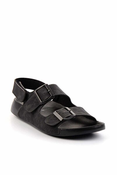 Bambi Black Nubuck Women's Sandals K 05819400101