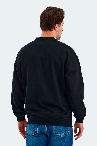 Slazenger Мъжки суитшърт Oversize - Черен