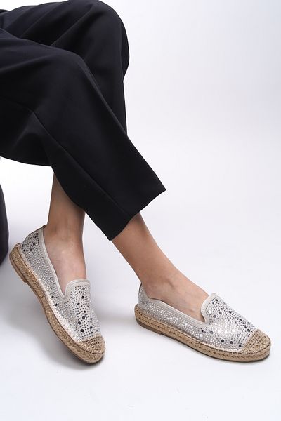 Riccon Elysrue Women's Beige Espadrille 001210