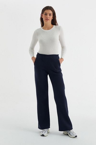 MARKALİSTE Navy Blue Basic Tracksuit - Three Thread