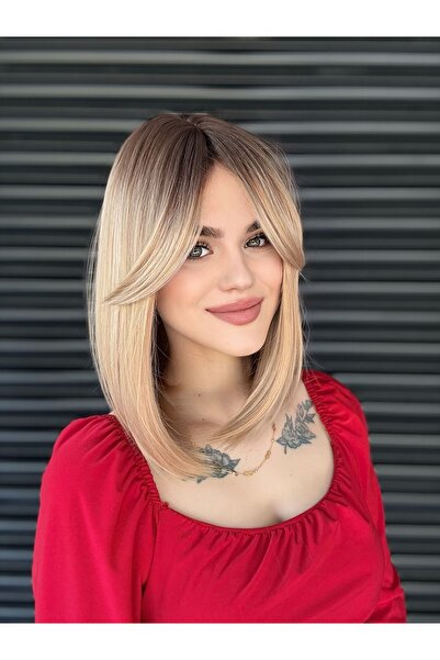 Fenomen Peruk En Özel Kısa Düz Vip Peruk ( A+++) Vip Kalite