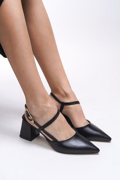 Riccon Iselradyl Women's Heeled Shoes 0012020   Black Skin