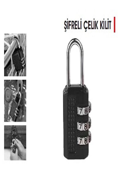 Baytec GÜNEY ŞİFRELİ ASMA KİLİT 25MM