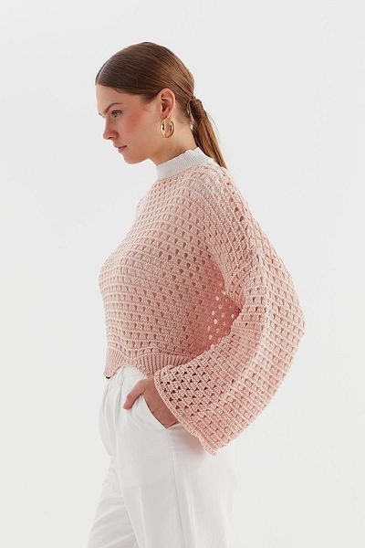MARKALİSTE Crop Tricotaj Pulovere Pulbere