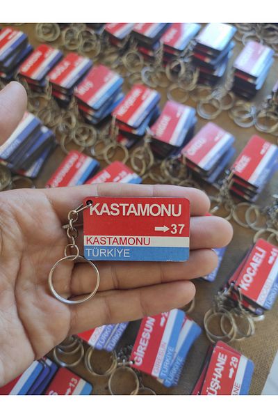 Home Kastamonu 37 Hometown Keychain
