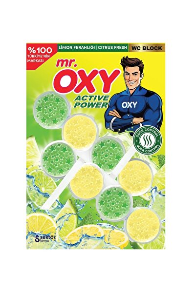 MR.OXY Mr. Oxy Wc Blok 2'li Limon Ferahlığı