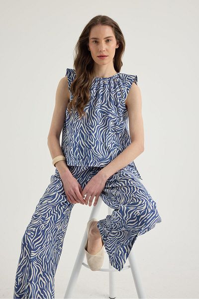 Masha Kate Pantaloni modal cu model