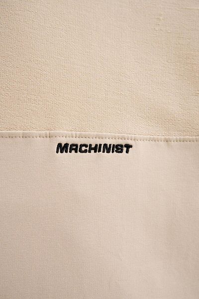 Machinist Men's Made with Reversed Oversize T-Shirt Soft Beige