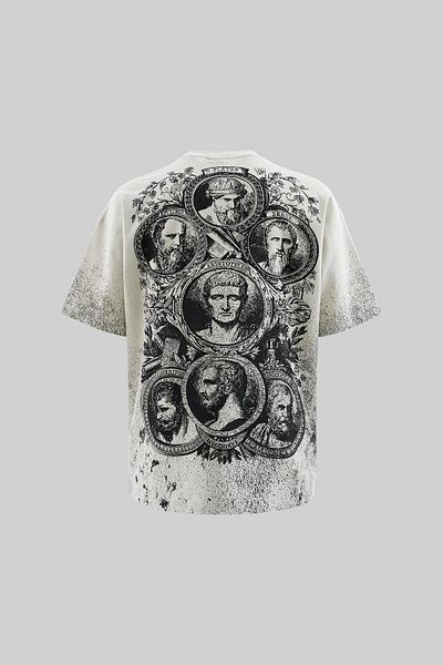 Machinist Men's Philosophers Oversize Space Gray T-Shirt