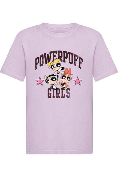 Merchcode Kinder Die Powerpuff Girls - Script Basic Tee 2.0