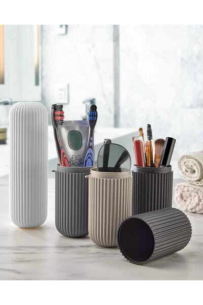 HB LİFE Seyahat Tipi Aksesuar Taşıma Kabı Gözlük Diş Macunu Saklama Kutusu Ma...