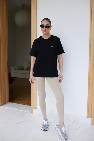 Askı Nişantaşı Stone High Waist Soft Textured Leggings