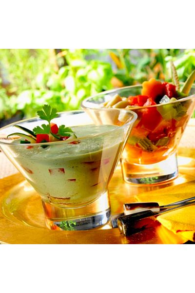 Stalgast Set of 12 ice cream and dessert cups, Ypsilon, 375 ml