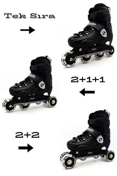 Depomiks Avm Black Adjustable Silicone Lighted Wheel