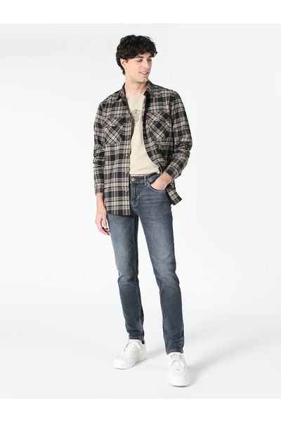 Colin's Slim Fit Men's Blue Jean Trousers - 041 Danny Cl 1062394