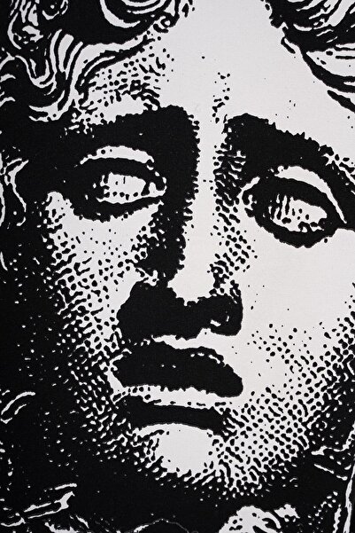 Machinist Men's Medusa Fragmented Oversize Smoked T-Shirt