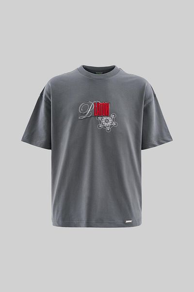 Machinist Men's Plato Oversize Smoked T-Shirt