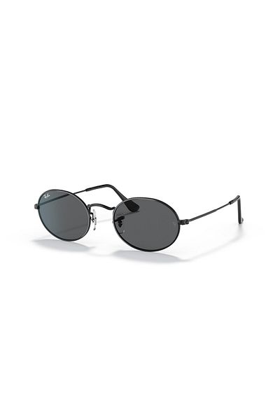 Ray-Ban Ray Ban Unisex Oval Oval Sunglasses- Rb 3547 - Lense Size:54mm - Black