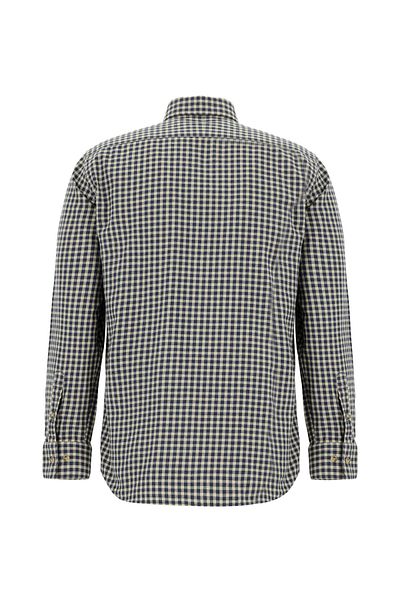 Abdullah Kiğılı Long Sleeve Slim Fit Slim Fit Lumberjack Plaid Cotton Button Collar Shirt