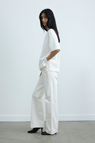 Suud Collection Ecru Nox Oversize T-Shirt